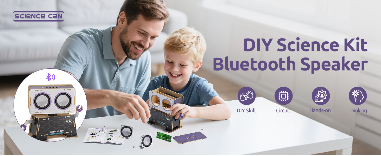 DIY Science Kit Bluetooth Speaker
