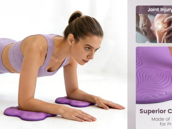 Ergonomic Knee Pads: Petal-shaped pads provide extra cushioning to protect your joints and knees
