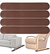 4 Pack Anti-Slip Furniture Rail Pads,Non Skid Furniture Pads for Recliners, Furniture Gripper Pad...