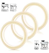 3PCS 54mm Silicone Steam Ring Grouphead Gasket Replacement Part BPA-Free for Breville Espresso Ma...