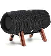 Real Wood Stand Compatible for jbl Charge 6,Charge 5 Speaker (Walnut) | desktop bracket Tripod Mo...