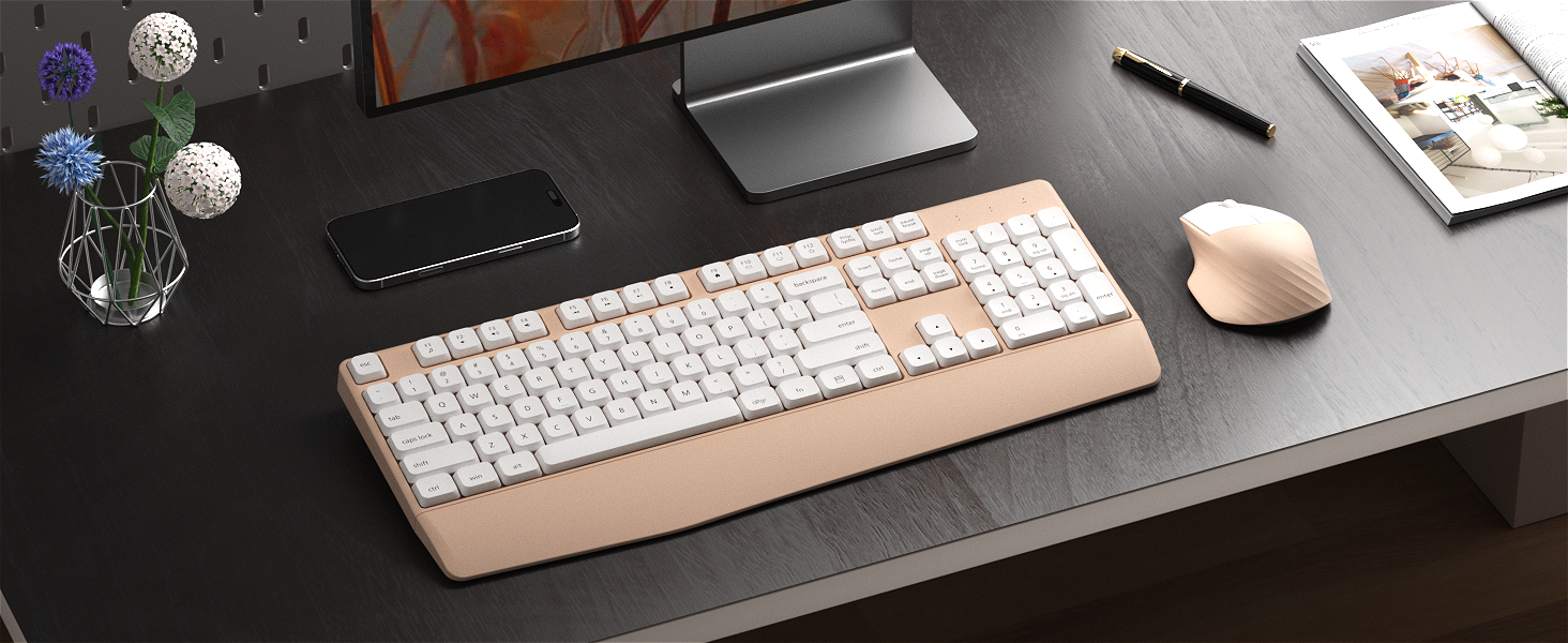 Wireless Keyboard and Mouse Combo