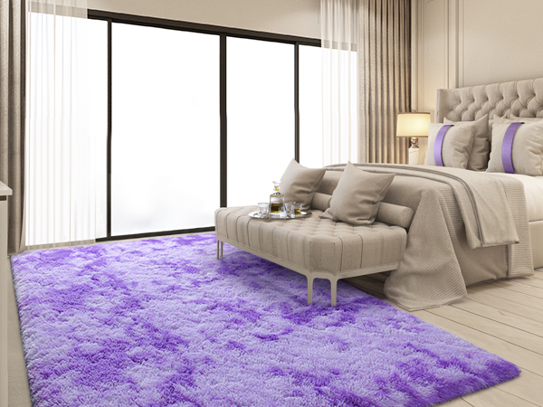 purple rugs for bedroom