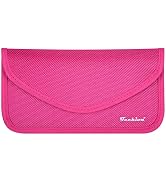 Signal Blocking Bag, Techion RFID Faraday Bag Shield Pouch Wallet Case for Cell Phone and Car Key...