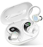 Wireless Earbuds Bluetooth Headphone Sport, Bluetooth 5.3 Earbud 14.2mm Driver Stereo Over Ear Bu...