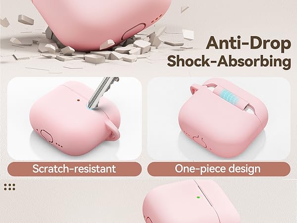 Anti-drop, anti-scuff, integrated design