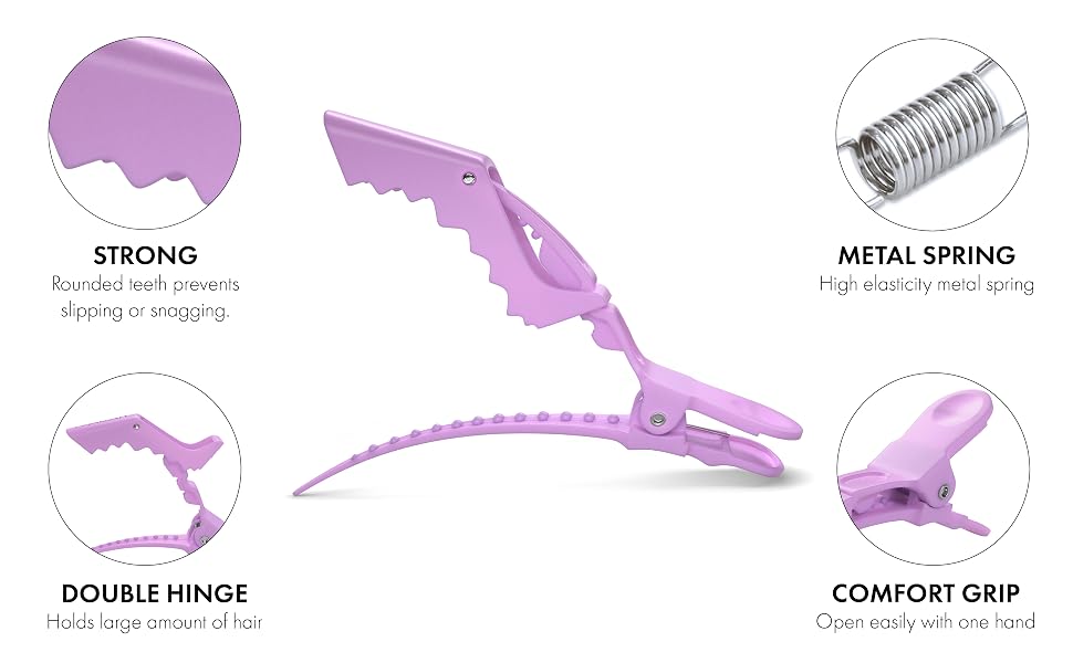 Hair Alligator Clips Hair Clips Women Non Slip Hair Clips Strong Hair Clips Alligator Hair Clip