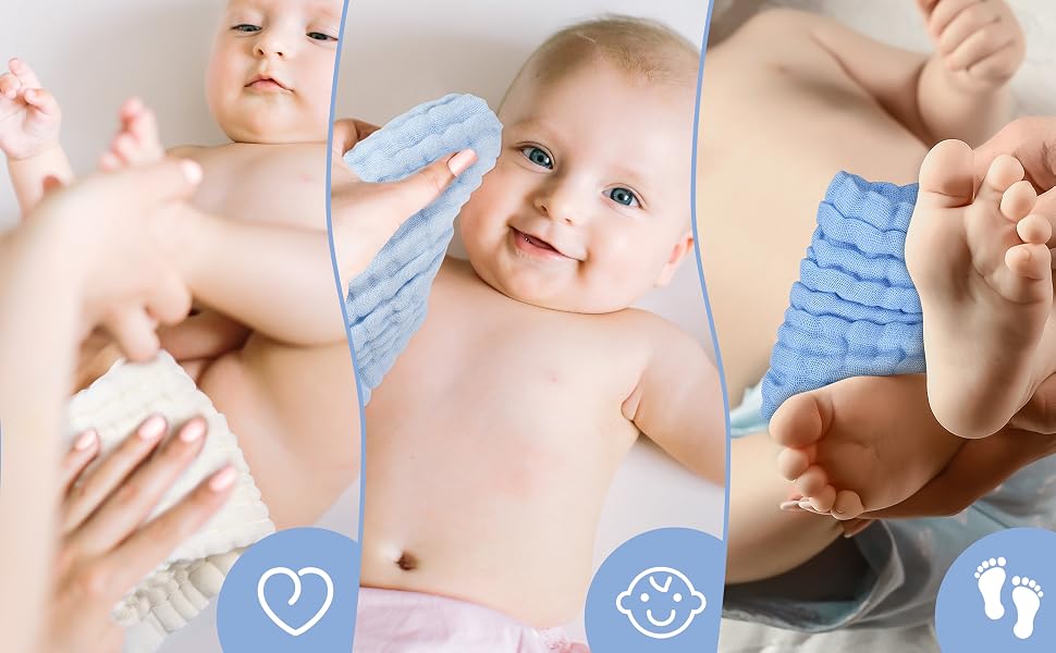 organic baby washcloths