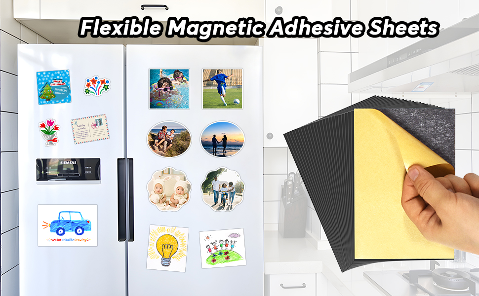 Magnetic Adhesive Sheets