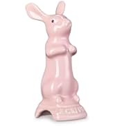 Le Creuset Stoneware Bunny Pie Vent, 3 inch, Chiffon Pink