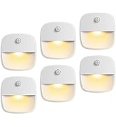 AMIR (Upgraded Version) Motion Sensor Light, Cordless Battery-Powered LED Night Light, Wall Light...