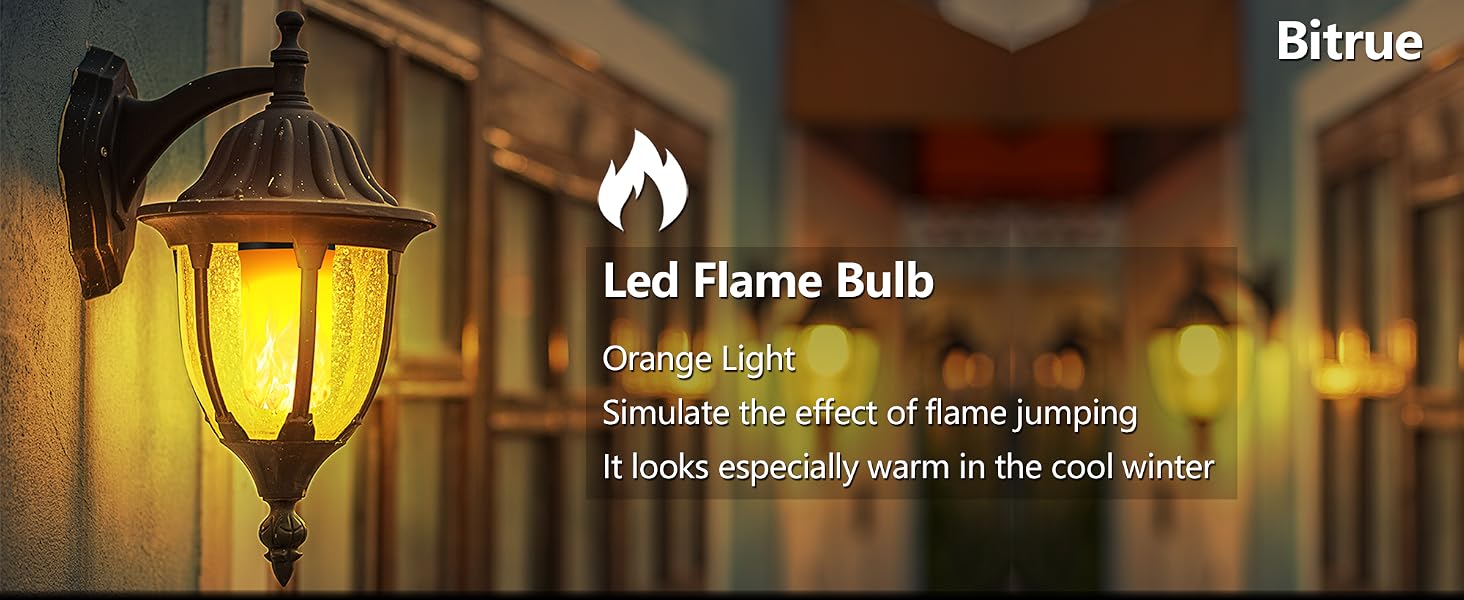 Led flame light bulbs