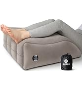 BLABOK Wedge Pillow for Sleeping - Inflatable Leg Elevation Pillow for Swelling,Circulation,Leg &...