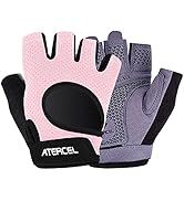 ATERCEL Weight Lifting Gloves Full Palm Protection, Workout Gloves for Gym, Cycling, Exercise, Br...
