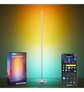 Govee RGBIC Floor Lamp, LED Corner Lamp Works with Alexa, Smart Modern Floor Lamp with Music Sync...