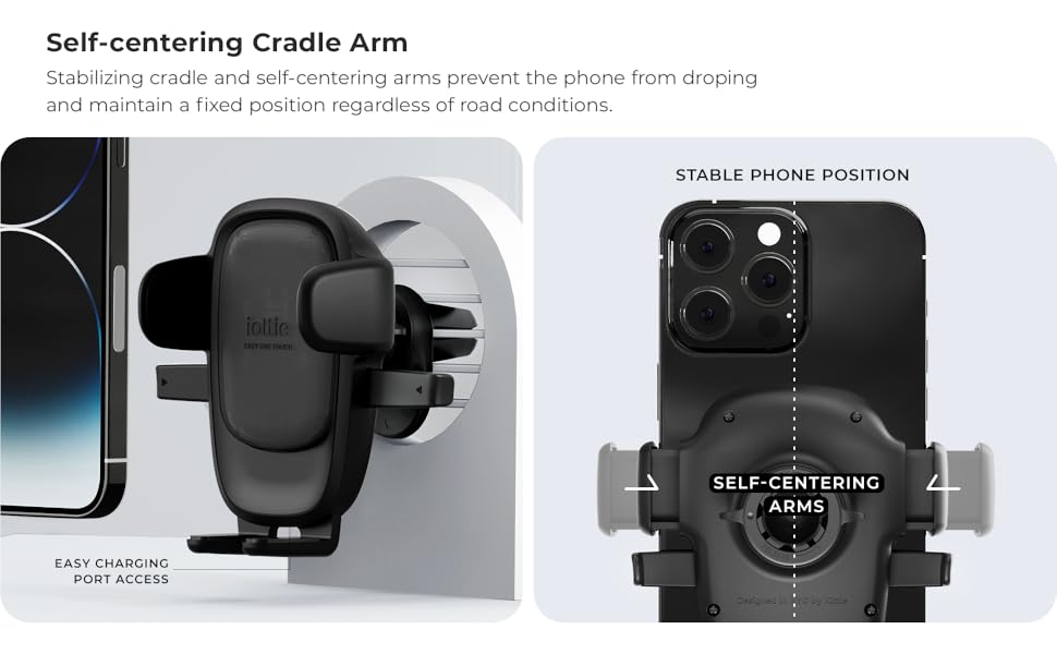 iOttie Easy One Touch car phone holder mount for iPhone android universal phone holder for car mount