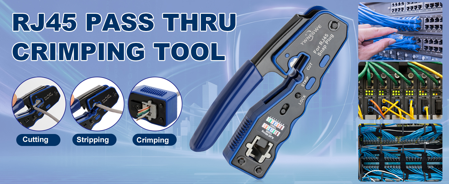 Ethernet Crimper Tool Kit