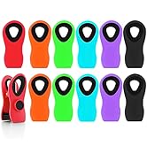 12 Pack Magnetic Chip Clips, Bag Clips Food Bag Clips for Food Packages, Kitchen Clips with Magne...