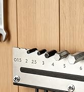 Aluminum Alloy Allen Wrench Organizer Wall Mounted Allen Key Holder | Made of Aluminum Alloy and ...