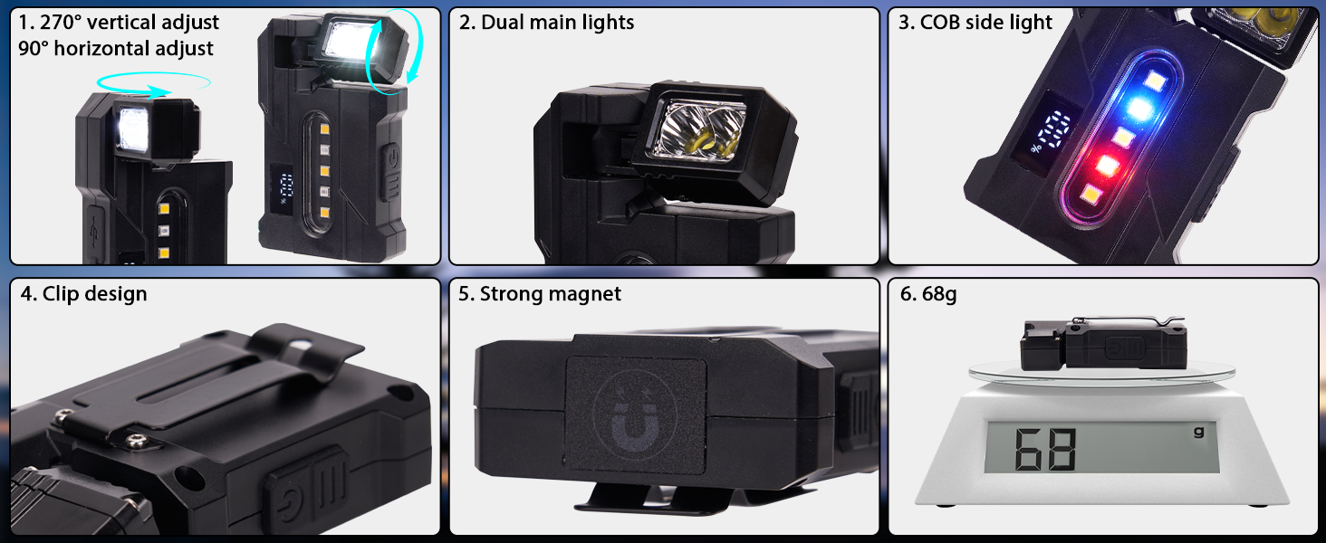 G5 EDC Flashlight Rechargeable