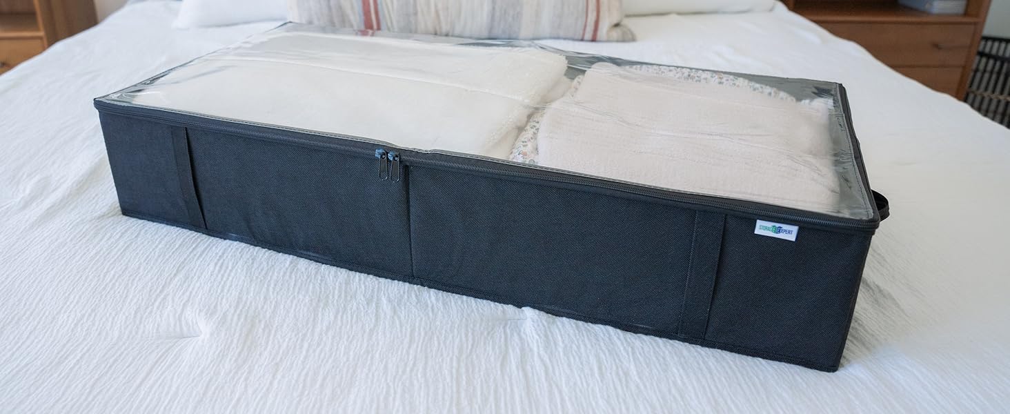 room bedding zipper bag lid apartment making bedroom organization