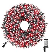 XTF2015 Christmas String Lights, 105ft 300 LED Christmas Tree Lights | 8 Modes Memory Function & ...