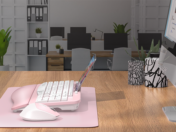 ergonomic keyboard and mouse