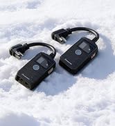 DEWENWILS Light Timer Outdoor Weatherproof, Countdown Photocell Sensor Timer with Electrical Grou...