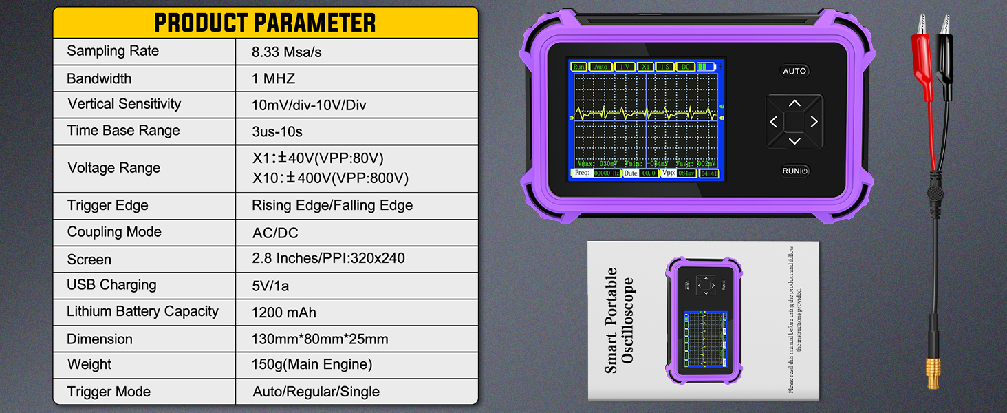 handheld scope voltage meter