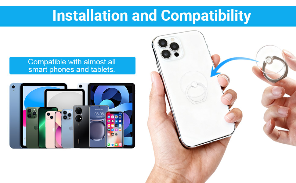 cell phone ring holder stand