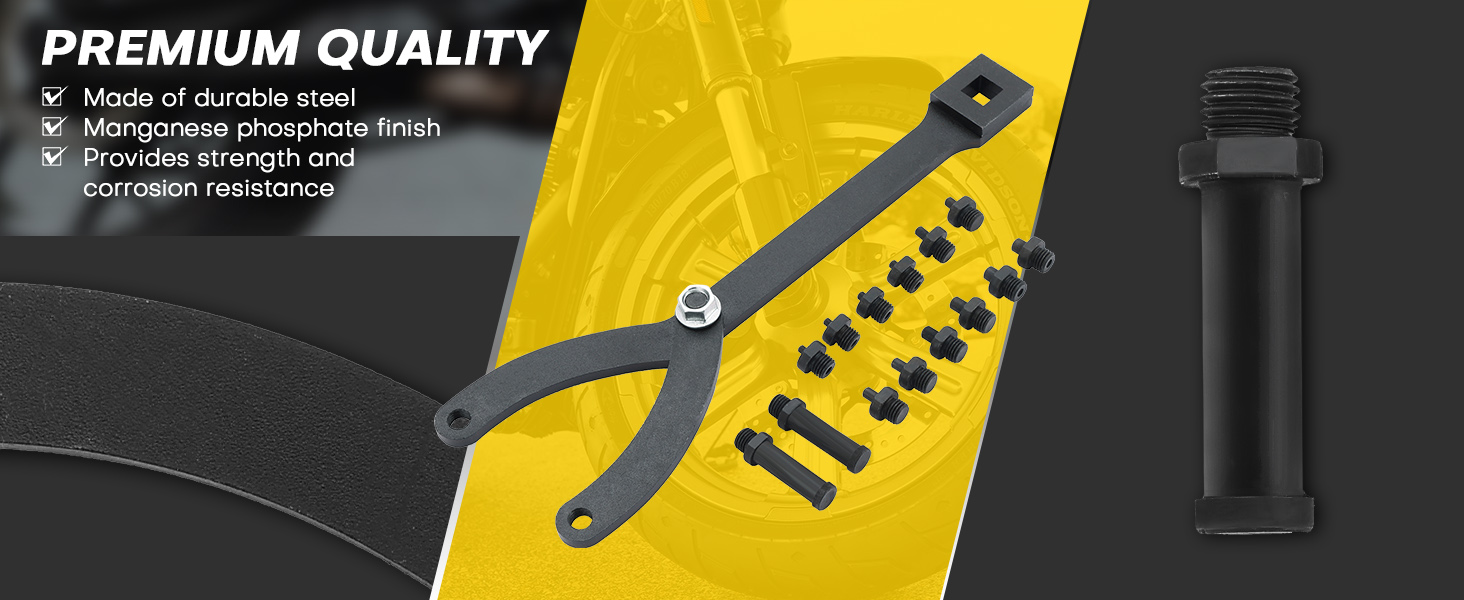 15PCS Adjustable Cylinder Spanner Wrench Set