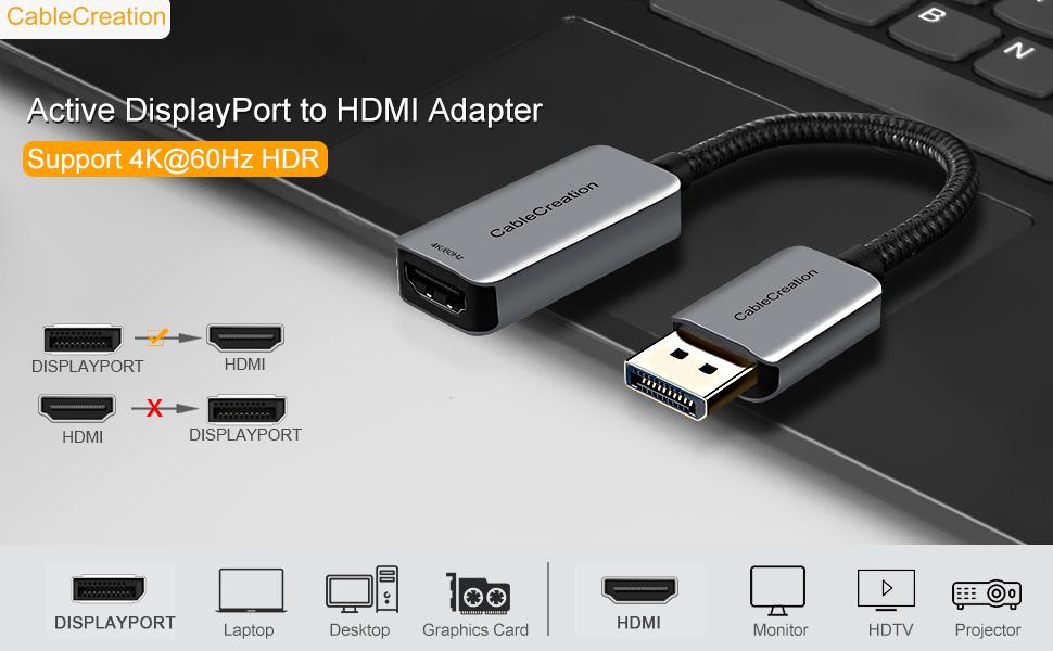 displayport to hdmi 4k 60