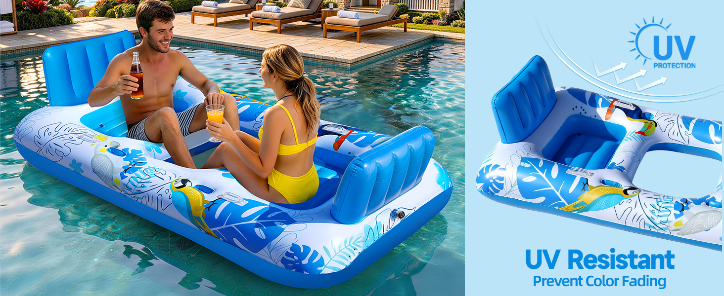 inflatable pool float adult for 2 person inflatable tanning pool lounger float pool float chairs