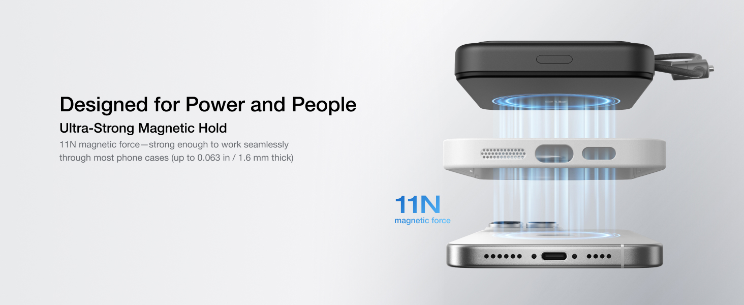 power bank portable charger battery pack power bank magnetic
