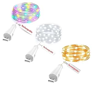 LED fairy lights, mini string lights, mason jar lights, wedding lights