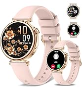 Smart Watch for Women (Answer/Make Call) 1.27" HD Fitness Tracker Smartwatch Compatible Android i...