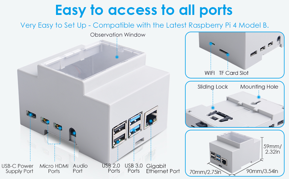 raspberry pi 4 case