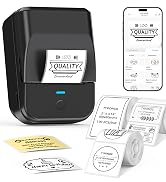 TYPONOS PM240 Label Maker Machine with 3 Tapes, Label Printer Black, Set 2