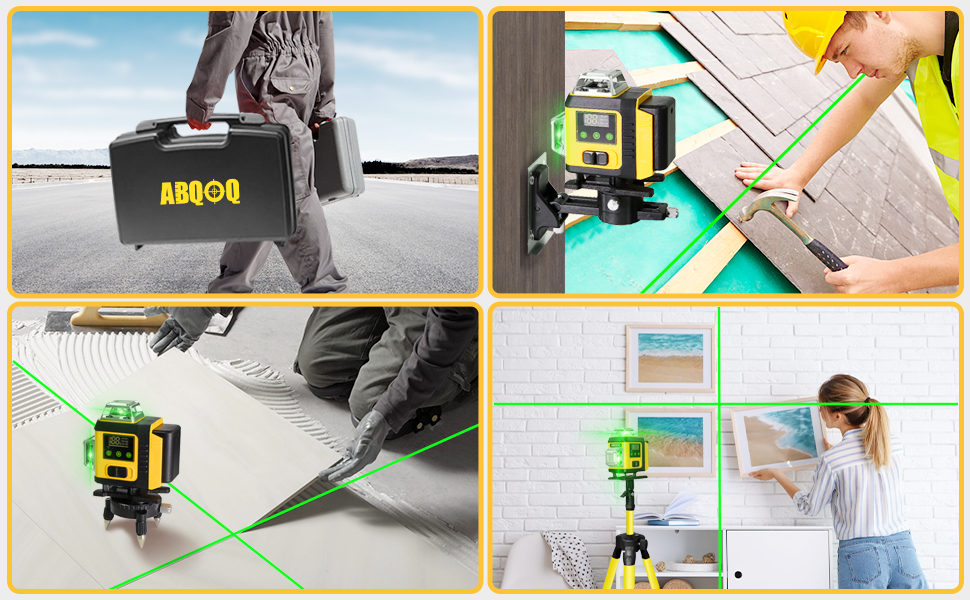 4 x 360 laser level