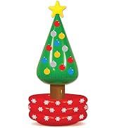 Beistle Inflatable Christmas Tree Cooler, 4’ 8” x 26” Holds approx. 24 12 oz. Cans - Inflatable C...