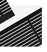 Matace Heavy Duty Aluminum Outdoor Doormat Nylon Brush All Weather 02