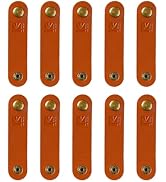 KZ ZS10 PRO Cable Straps,5Pcs Leather Cord Organizer, Portable data/headphone/charging cable stor...