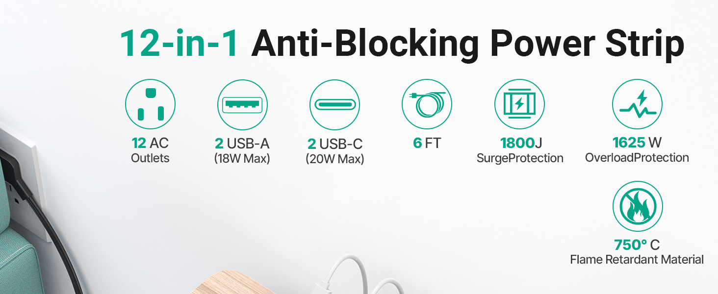Surge Protector Power Strip
