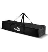 WILLBBQ Grill Storage Bag, BBQ Tool Storage Bag, Foldable Grill Bag for Car Trip Outdoor Camping ...