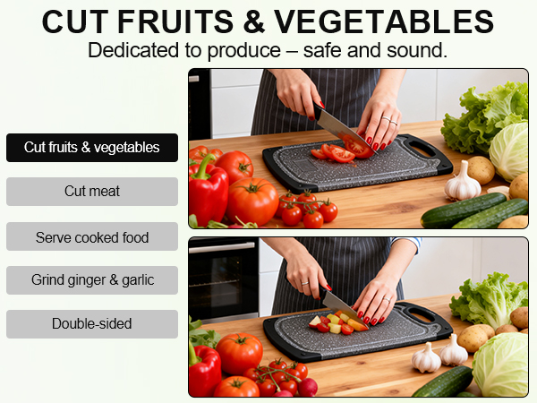 Cut fruits & vegetables