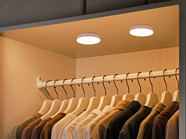 puck lights with remote 11-1