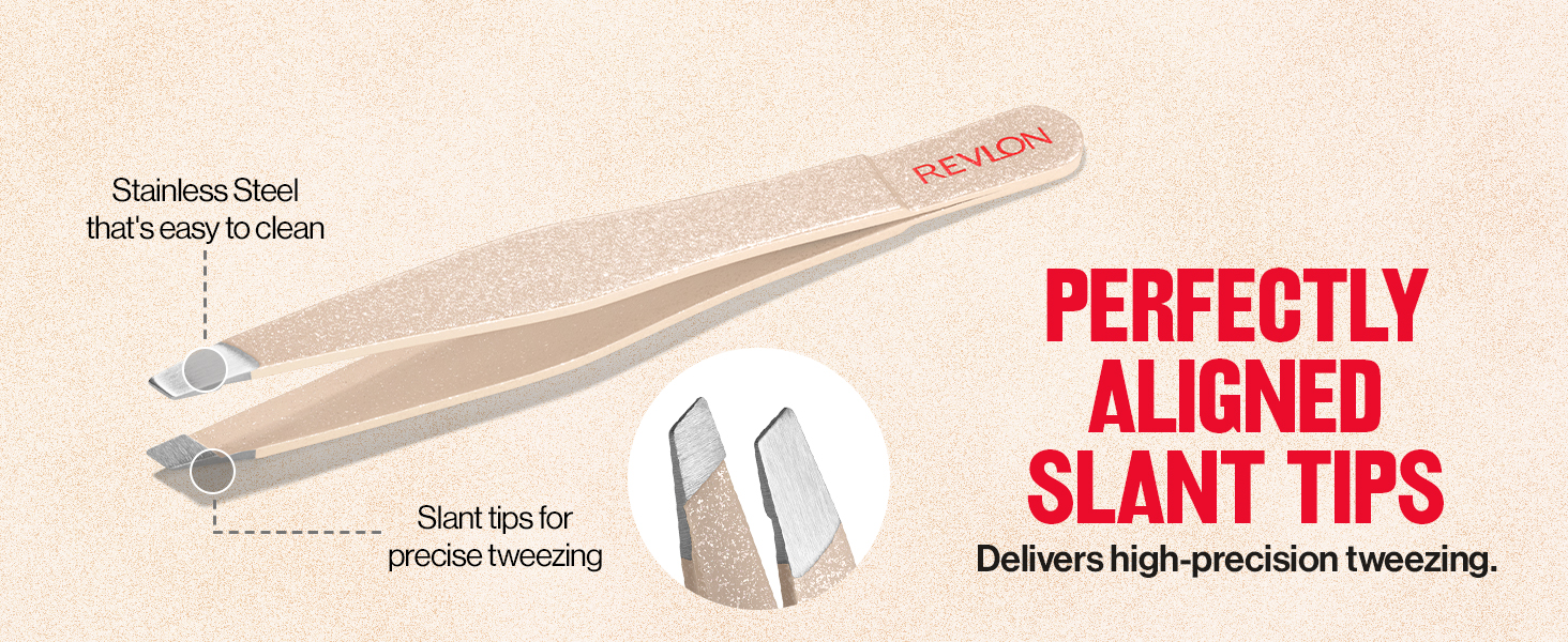 DESIGNER SERIES SLANT TWEEZER thunder