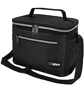 OPUX Insulated Lunch Box for Men Women, Leakproof Thermal Lunch Bag for Work, Reusable Lunch Cool...