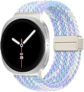 SNBLK Magnetic Braided Band Compatible with Samsung Galaxy Watch 8 Band 40mm 44mm/Watch 8 Classic...