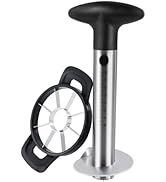 Newness Pineapple Corer and Slicer Tool, Robust Pineapple Core Remover with Upgraded Cutter & Rei...
